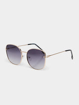Metal Frame Aviator Sunglasses