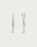 Gold Anchovy Earrings