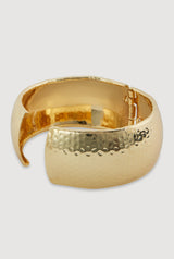 Elegant Metallic Cuff Bracelet