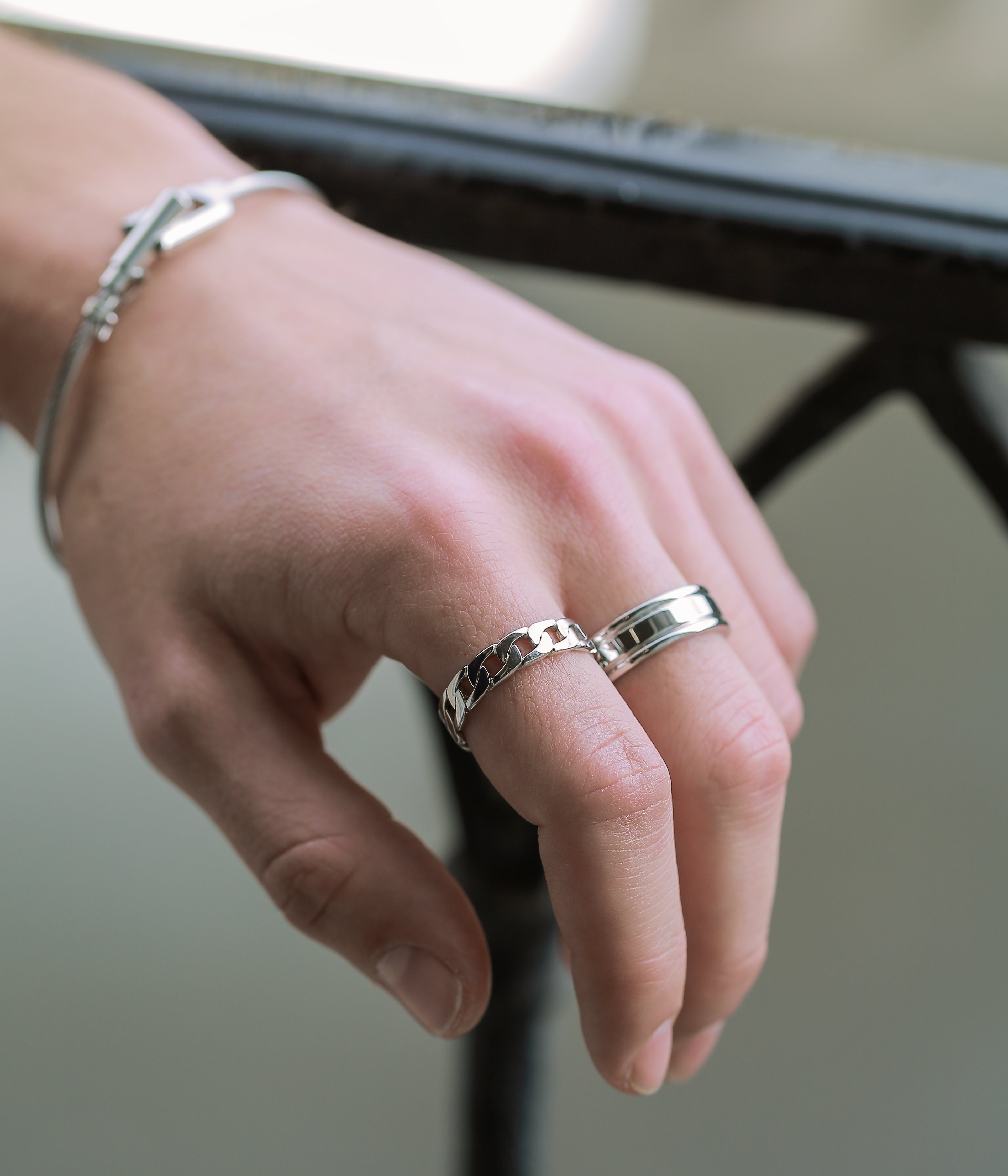 Bague Vincent (Acier)