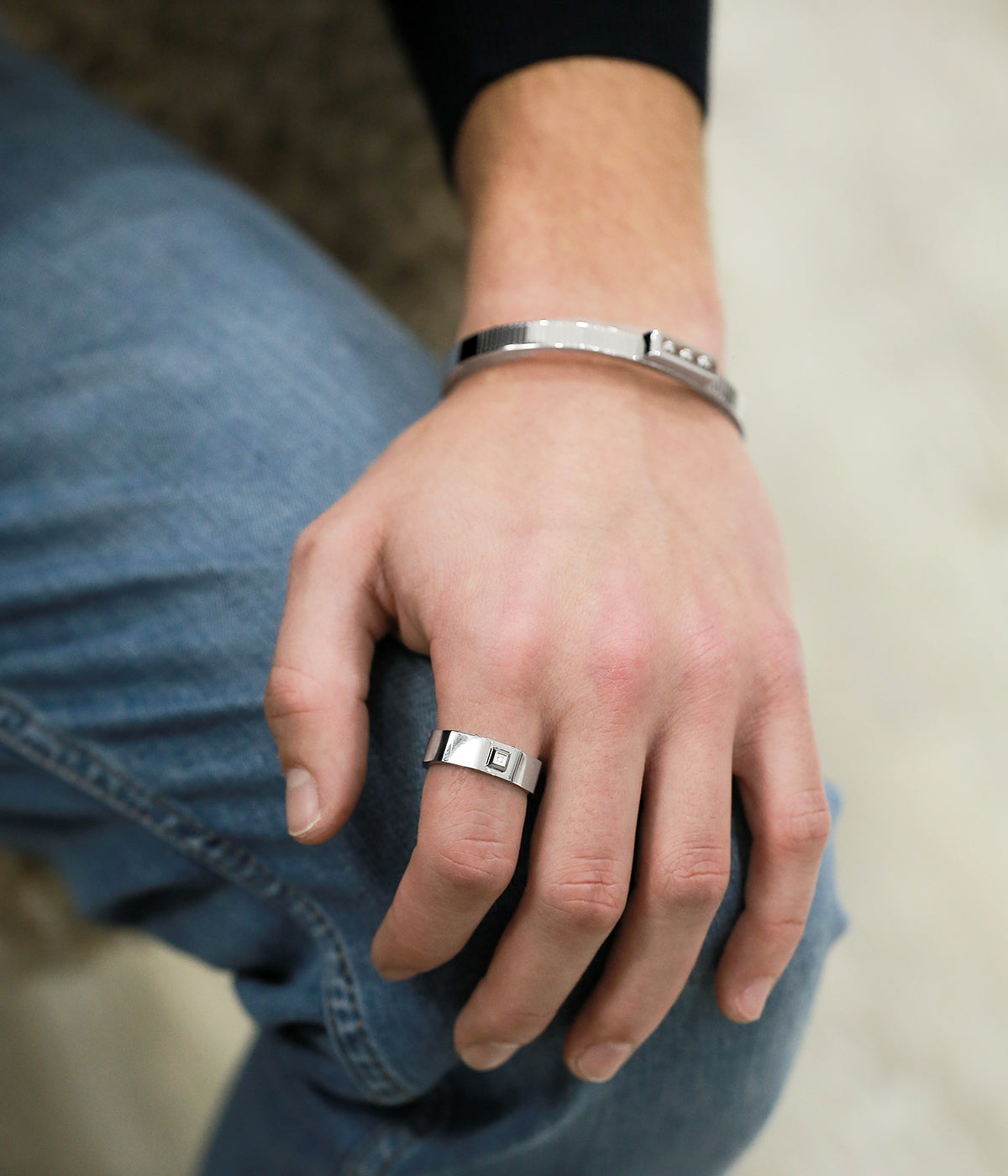 Bague Edouard (Acier)