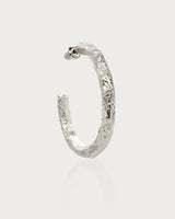 Jenny Large Hoop Earrings in Silver