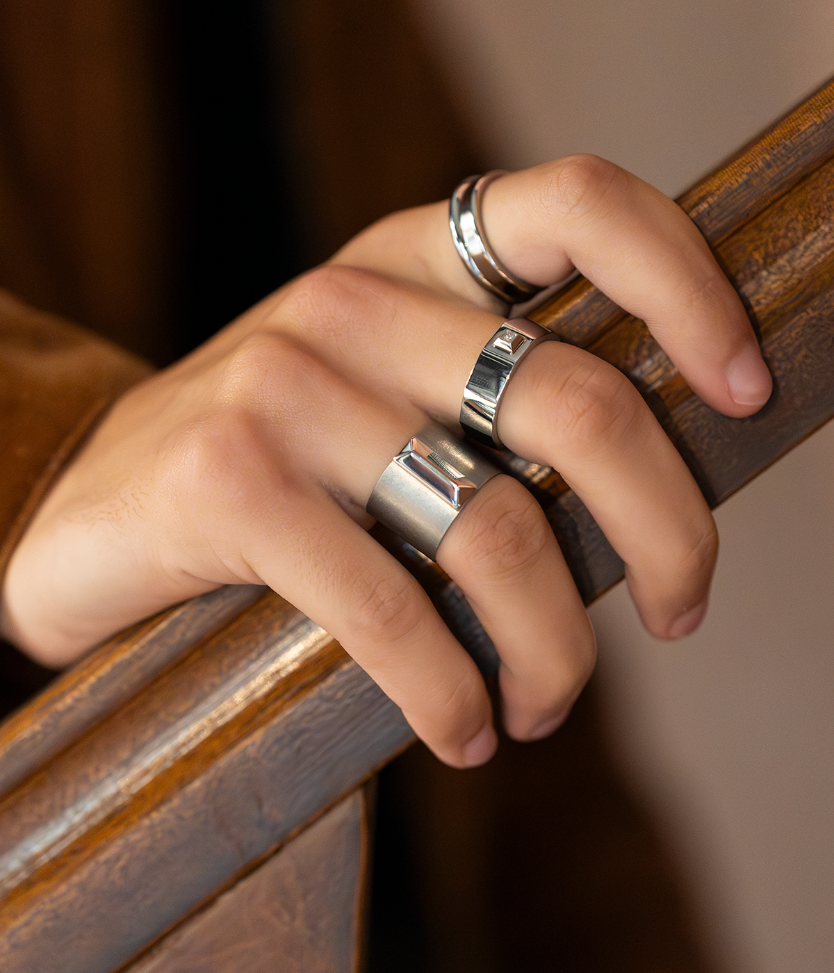 Bague Jérôme (Acier)