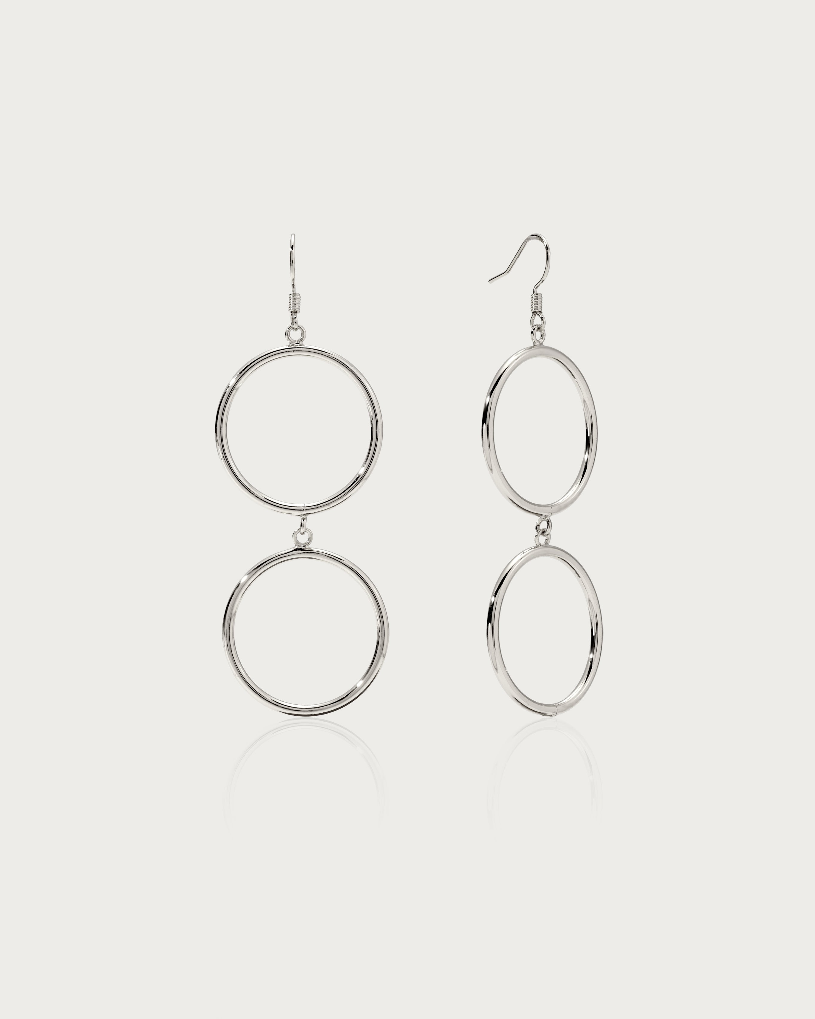 Loop Earrings In Silver