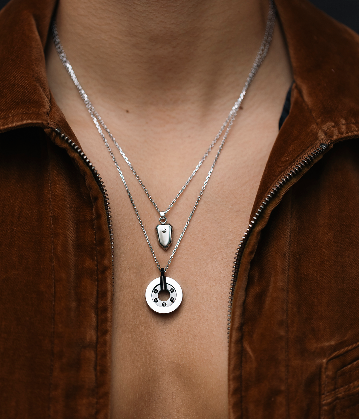 Collier Olivier (Acier)
