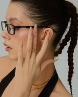 Gold Twisted Ring